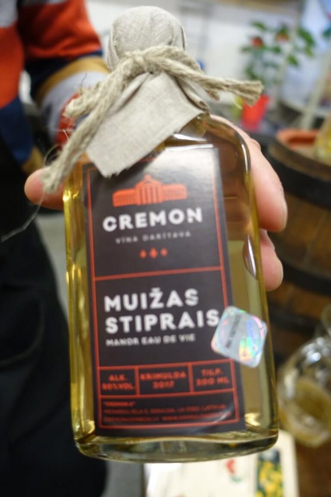 Bottle of Cremon Wine