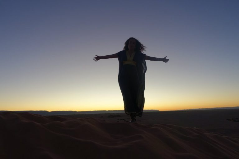 DESERT TOURS MOROCCO: TAMEGROUTE AND THE TINFOU DUNES