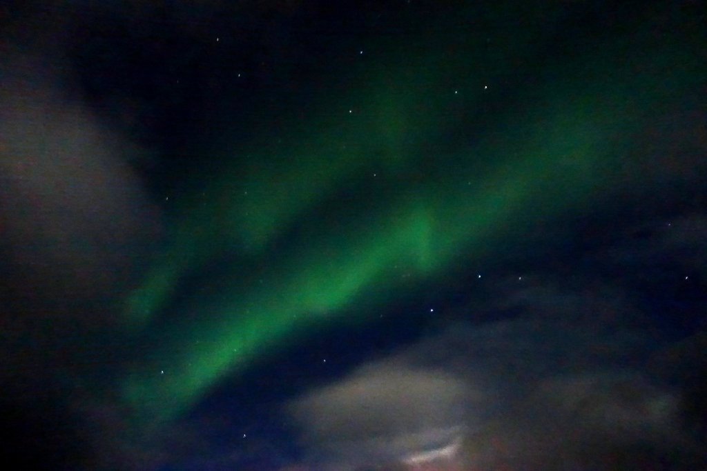 Aurora Borealis in the West Fjords