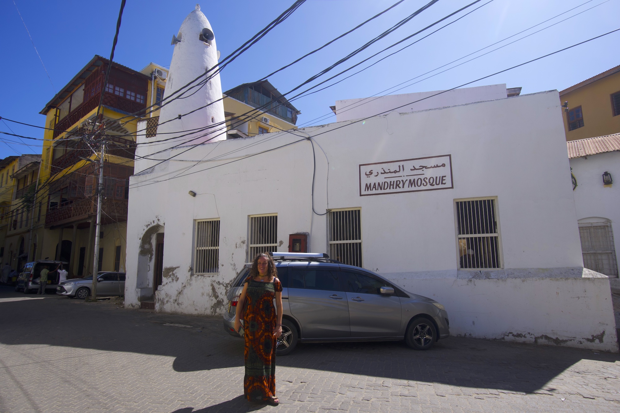 A complete view of the Mandhry mosque in Mombasa Old Town