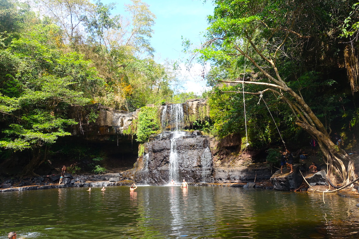 Kong Yai Kee waterfall in Koh Kood