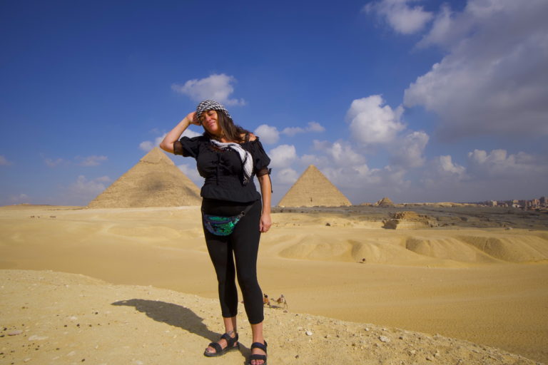 VISITING THE PYRAMIDS OF GIZA WITHOUT A GUIDE