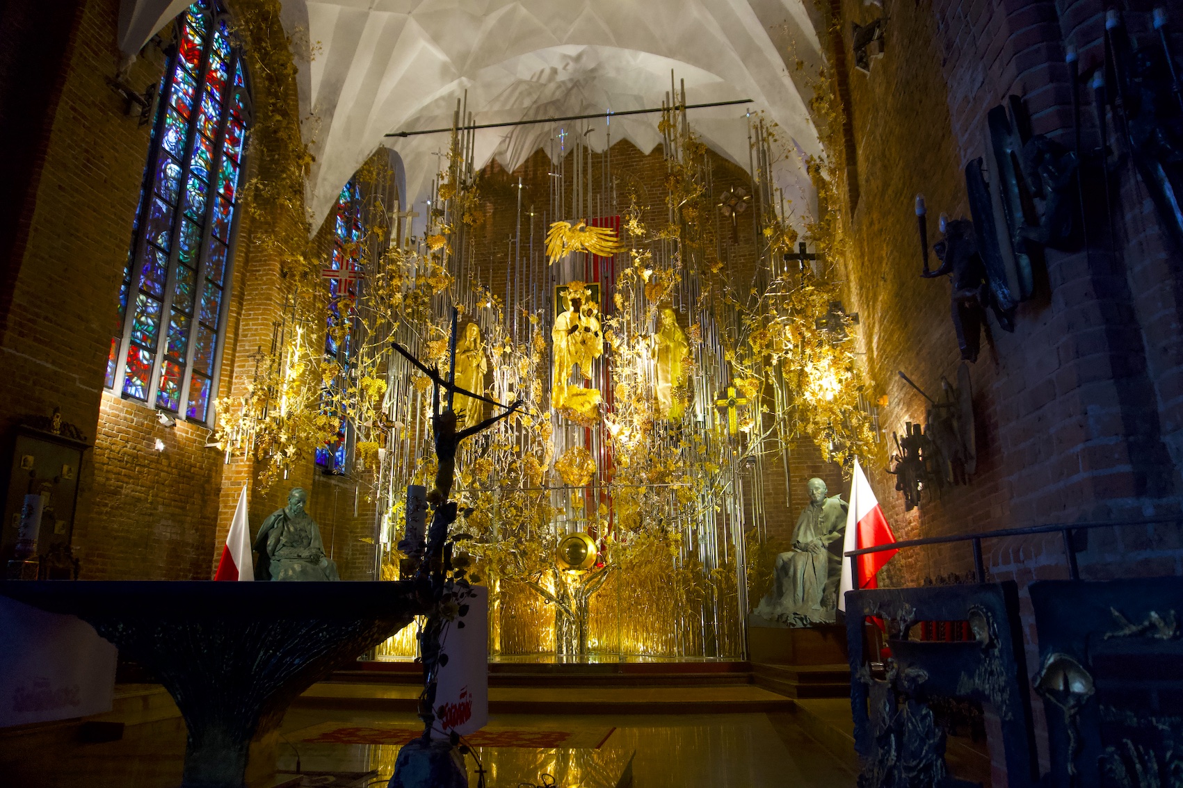 Ambar altar at Saint Bridget church Gdansk